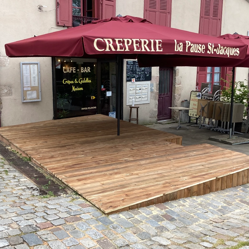 Terrasse en bois sur-mesure
